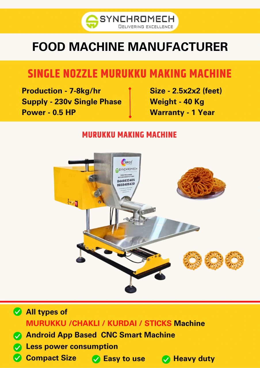 Murukku Machine 1 Nozzle